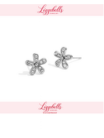 Flower Diamond  Earrings