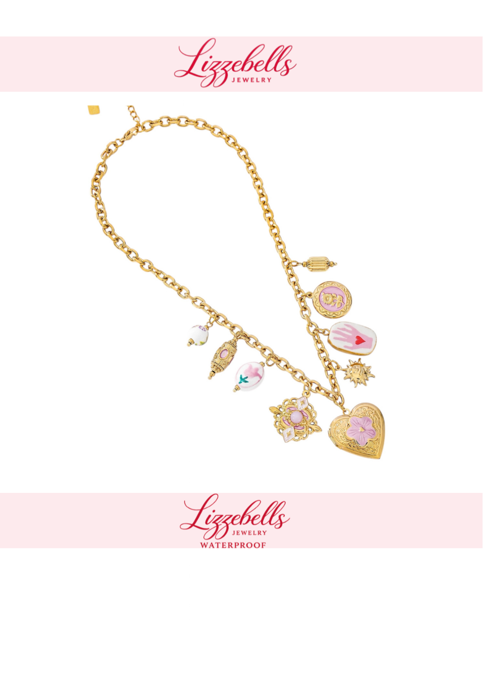 Elara  Charm Necklace