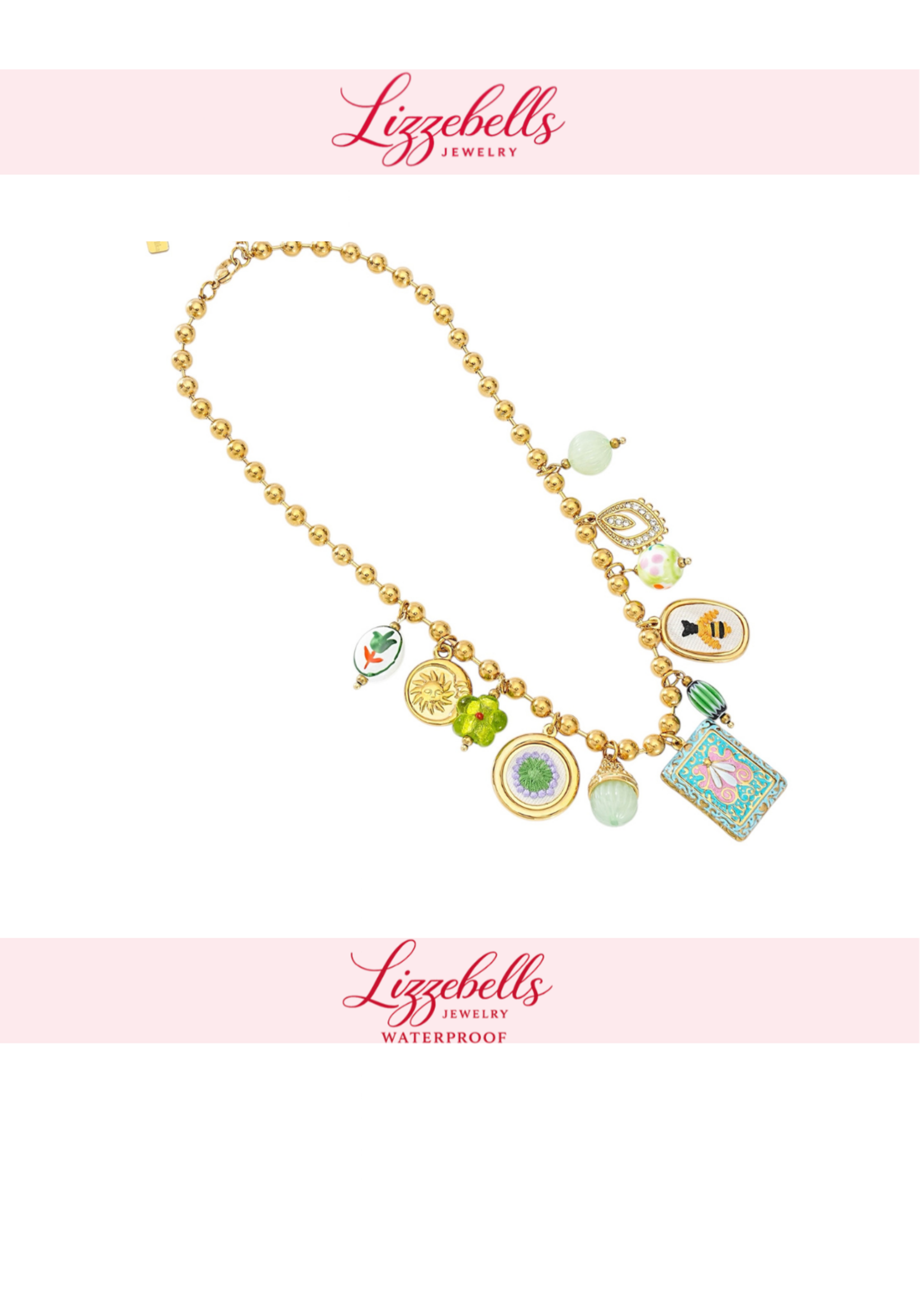 Celestia Charm Necklace