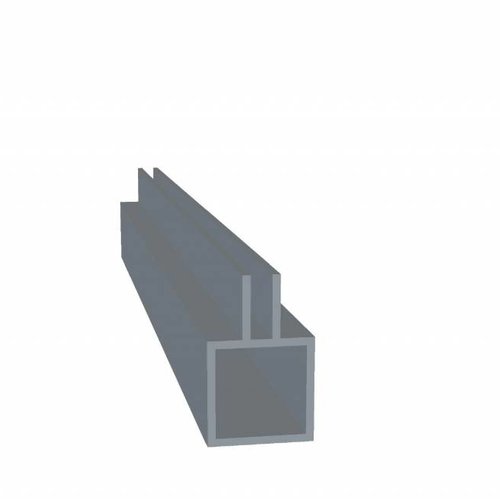 20 x 20 x 1,5 mm - 1 Flens (midden) 3mm 