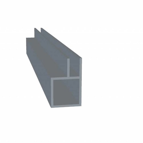 20 x 20 x 1,5 mm - 1 Flens 6,5mm 