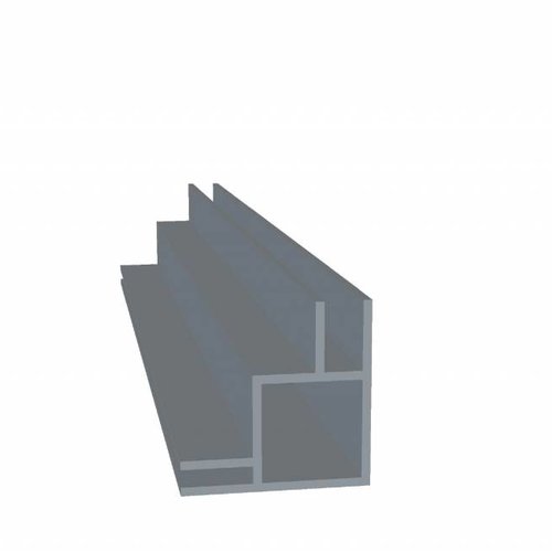 20 x 20 x 1,5 mm - 2 Flens 6,5mm + 3mm (buitenkant) 