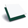 Obie ACP (Aluminium composiet panels) 1220 x 2440 x 3,0mm - Wit (RAL 9010) / Groen (RAL 6009)