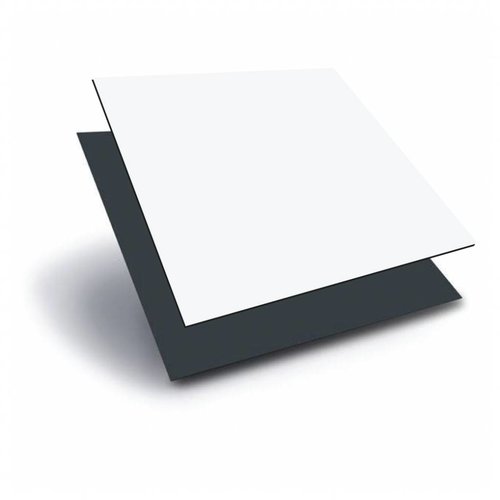 HPL 1220 x 2440 x 3,0mm - Wit / Antraciet 