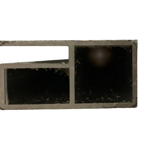 Gaasmatprofiel 20 x 20 x 1,5 mm - 1 Flens 5mm 