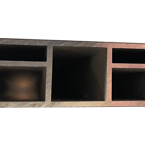Gaasmatprofiel 20 x 20 x 1,5 mm - 2 Flens (vlak) 5mm 
