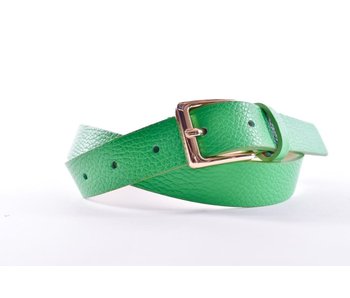 Leren Ceintuur - Fel Groen