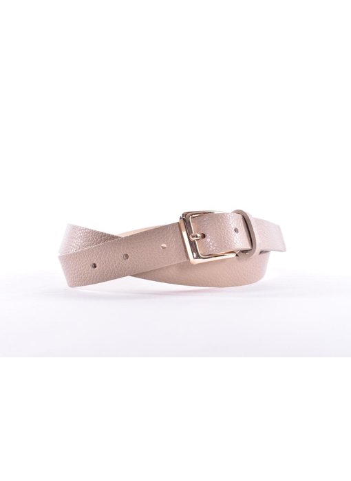 Leren Ceintuur - Beige