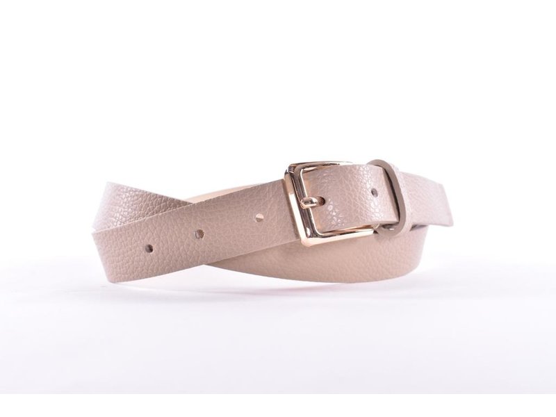 Leren Ceintuur - Beige