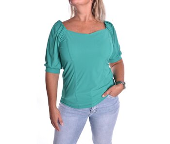 Travel Top Debbie - Aqua