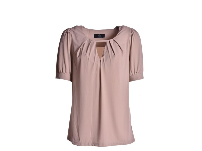 Luxe Travel Top Annelies - Latte