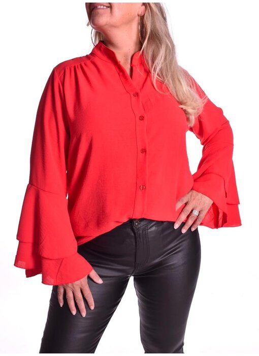 Blouse Pip  - Rood