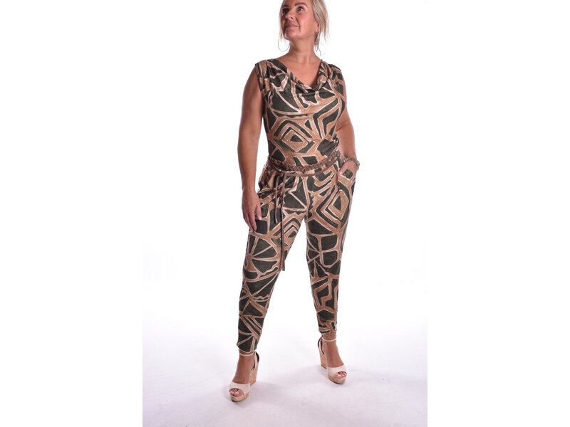 Jumpsuit Mandy - Legergroen