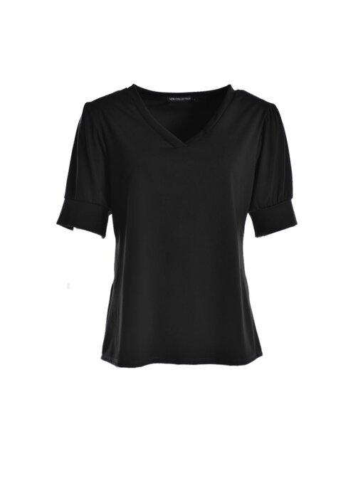 Luxe Travelstof Top - Zwart