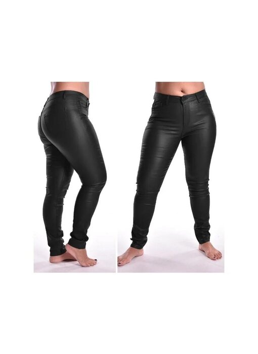 Goodies Leatherlook Broek - Zwart