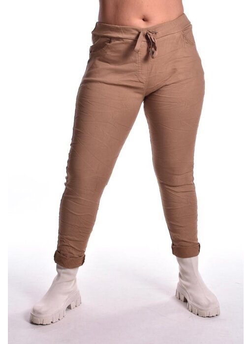 Broek Make My Day  - Camel