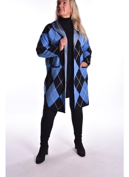 Vest Wales - Blauw