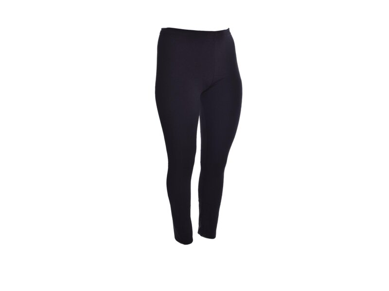 Legging met fleecevoering - zwart - Kiabi - 5.00€