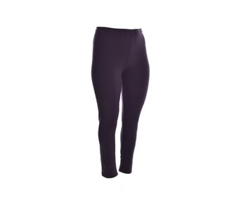 Legging met Fleece (HY699-3B) - Donkerblauw/Grijs met Paarse gloed