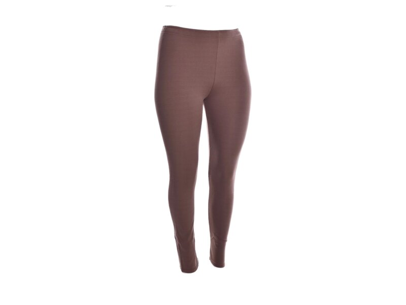 Legging met Fleece - Mokka