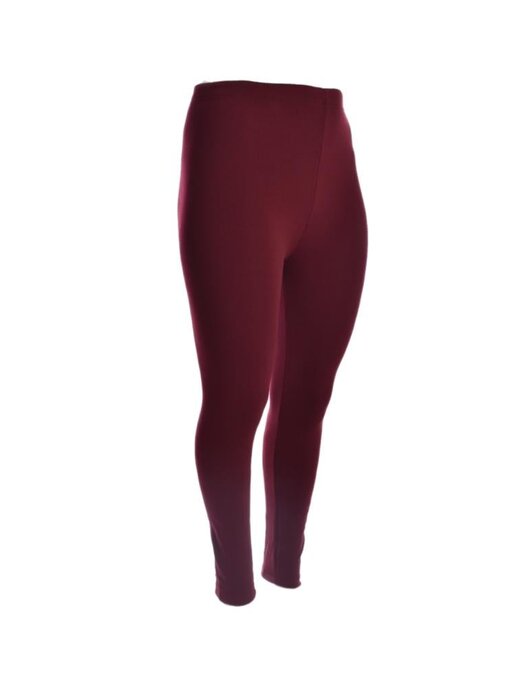 Legging met Fleece - Bordeaux