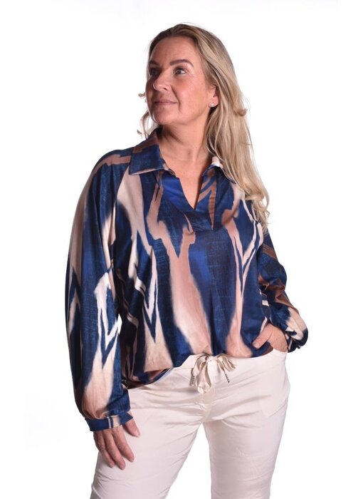 Top Claire - Blauw