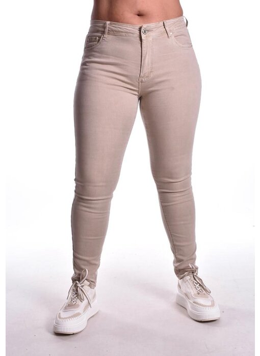 Beige Push-Up Jeans (K5779-4)