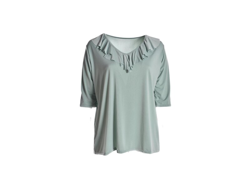 Travel Top Pien - Pastel Groen