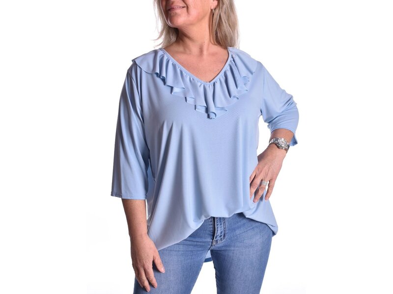 Travel Top Pien - Lichtblauw