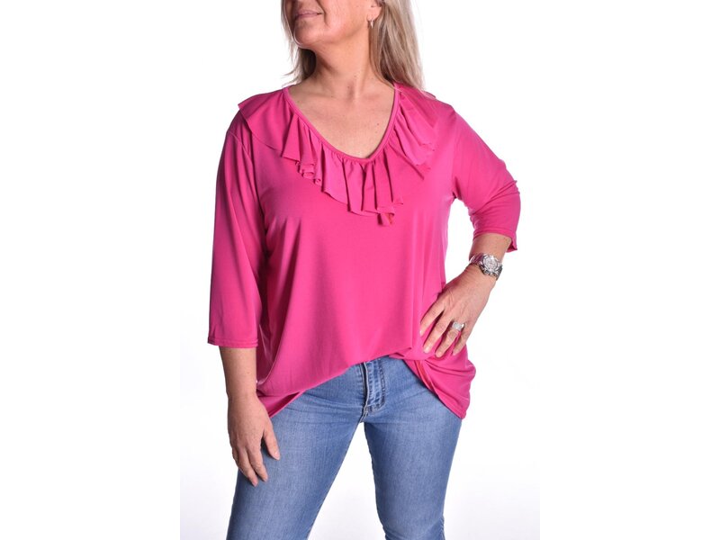 Travel Top Pien - Fuchsia