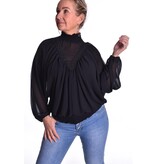 Voile Ballon Top Amber - Zwart