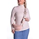 Leren Buidel Tas inclusief belt - Licht Roze
