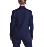 Luxe Travelstof Blazer Mi Amore - Zwart