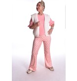 Soft Flared pants Laura - Peach tinten