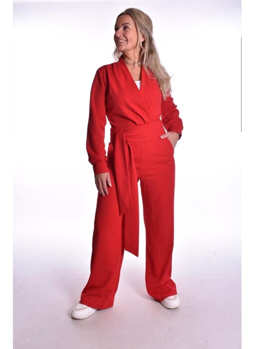 Jumpsuit Bibi - Rood