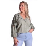 Blouse Jill - Legergroen