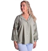 Blouse Jill - Legergroen