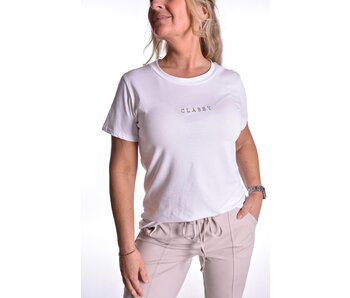 T-shirt Classy - Legergroen