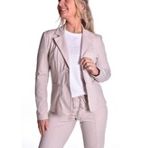 Luxe Travelstof Blazer Mi Amore - Beige