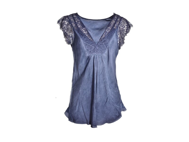 Top Wendy Deluxe - Donkerblauw