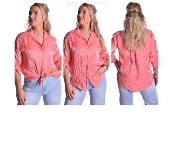 Blouse Shine - Koraal