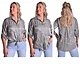 Blouse Shine - Legergroen