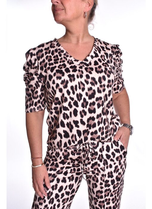 Luxe Travel Top Leopard