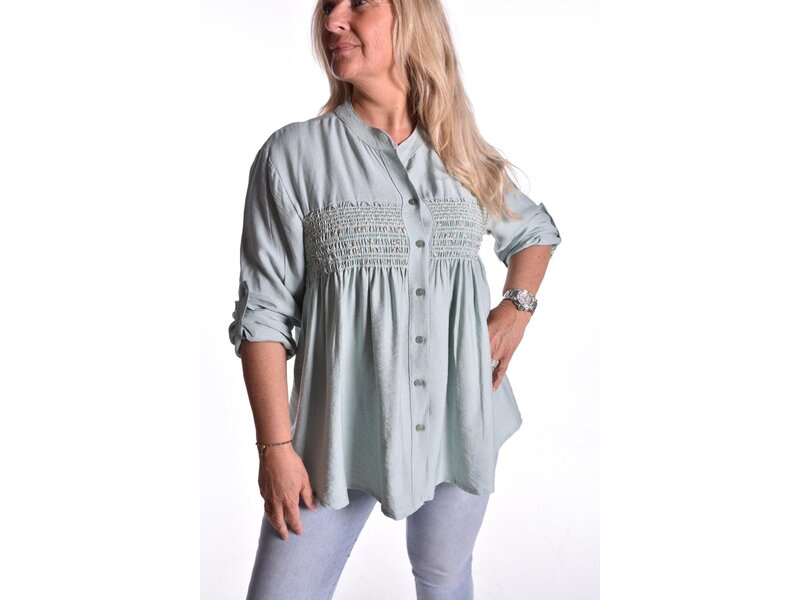 Blouse Bella - Lindegroen