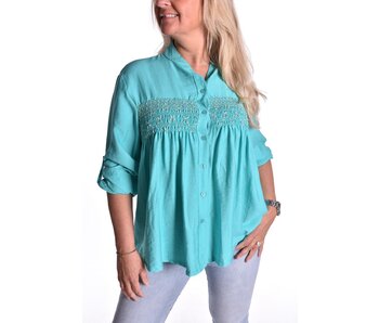 Blouse Bella - Turquoise