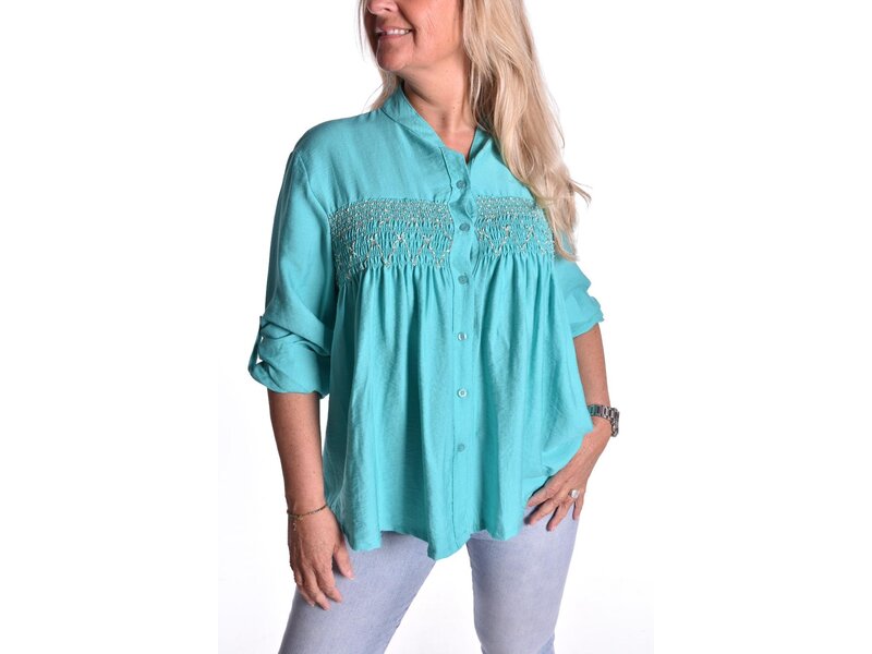 Blouse Bella - Turquoise