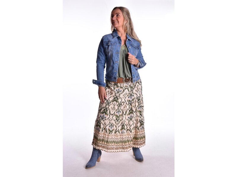 Laarsje Rodeo Boho - Jeansblauw