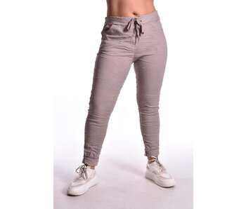 Broek Make My Day - Taupe