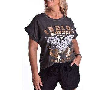 T-shirt Eagle  - Antraciet
