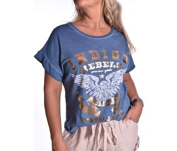 T-shirt Eagle  - Blauw